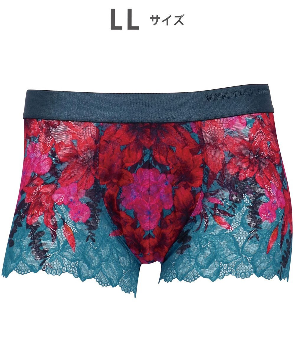 WACOAL MEN WACOAL MEN 【レースボクサー】 ボクサーパンツ フロント快適グラマラス 通気性 スカラ始末(裾部分) 前閉じ レース 下着 メンズ WT3826 /ワコールメン 