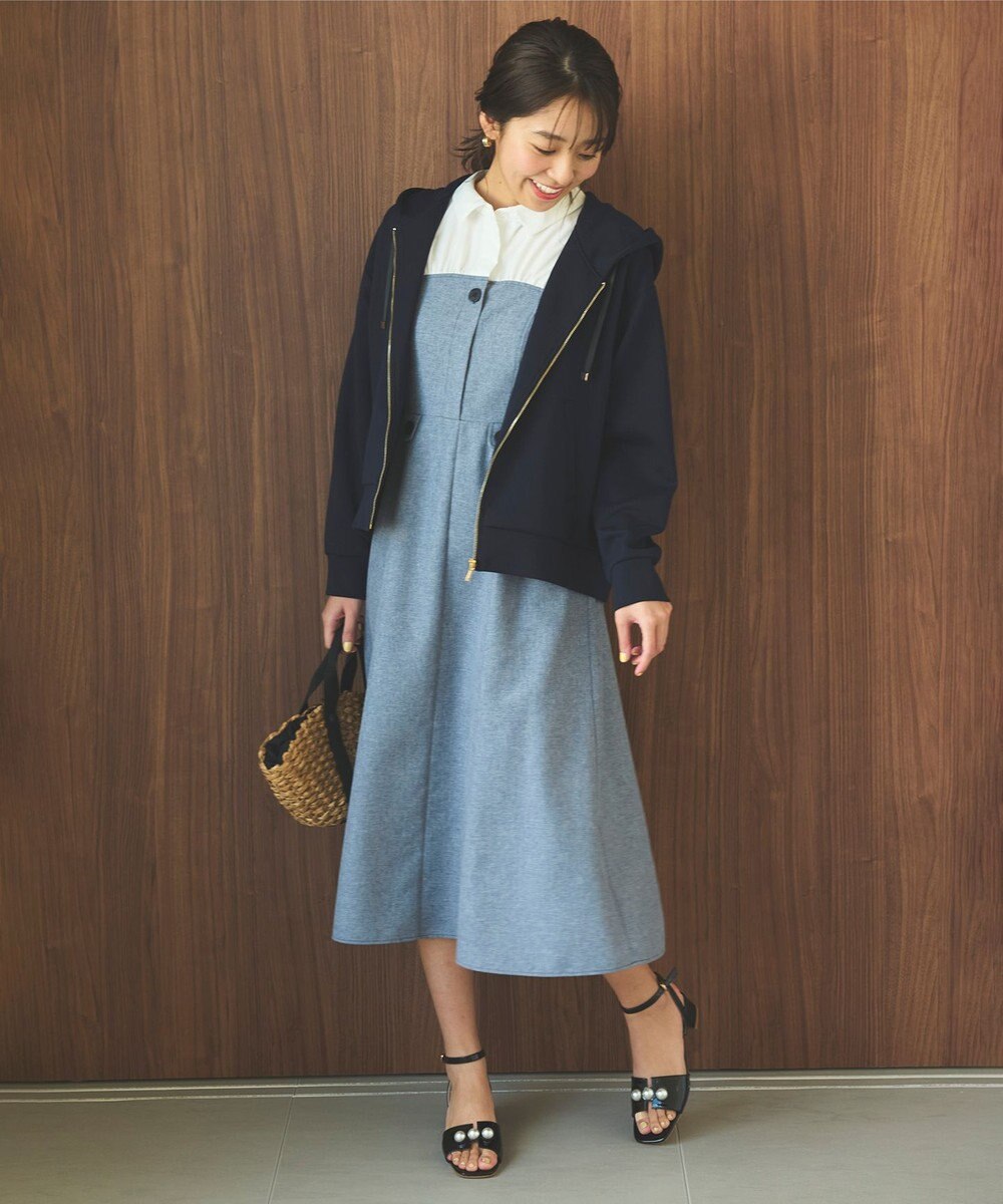 Feroux 【大好評につき新色登場！】バックフリルダンボール パーカー 