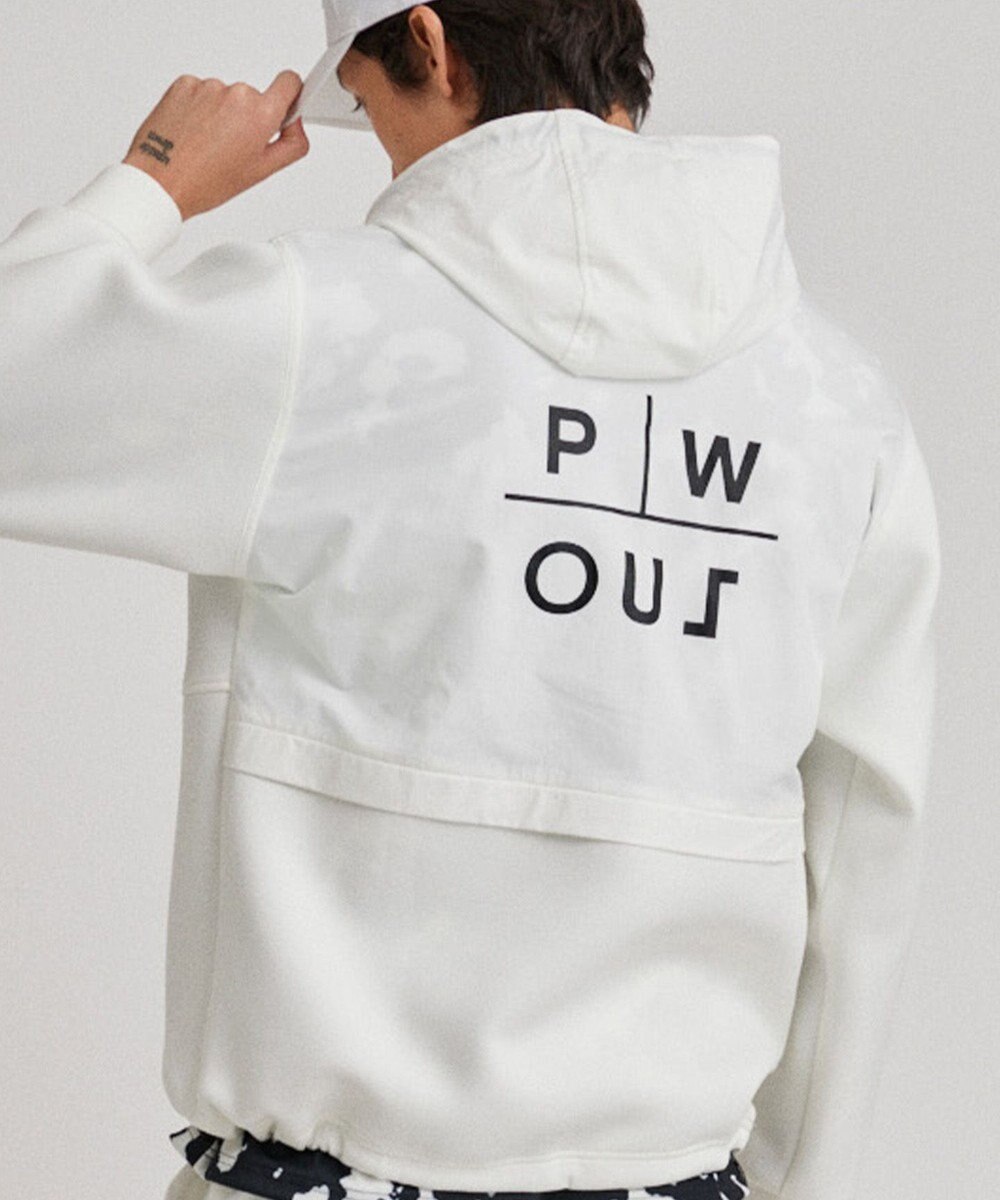 PW CIRCULUS 【MEN】NEW ダンボール デタッチャブルフーディー 