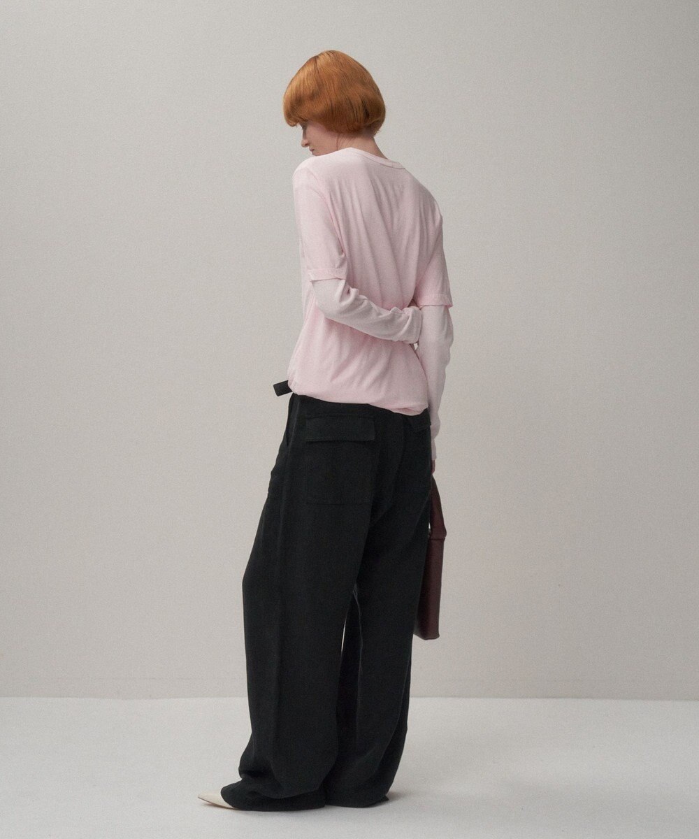 ATON LINEN TWILL | ベイカーパンツ 