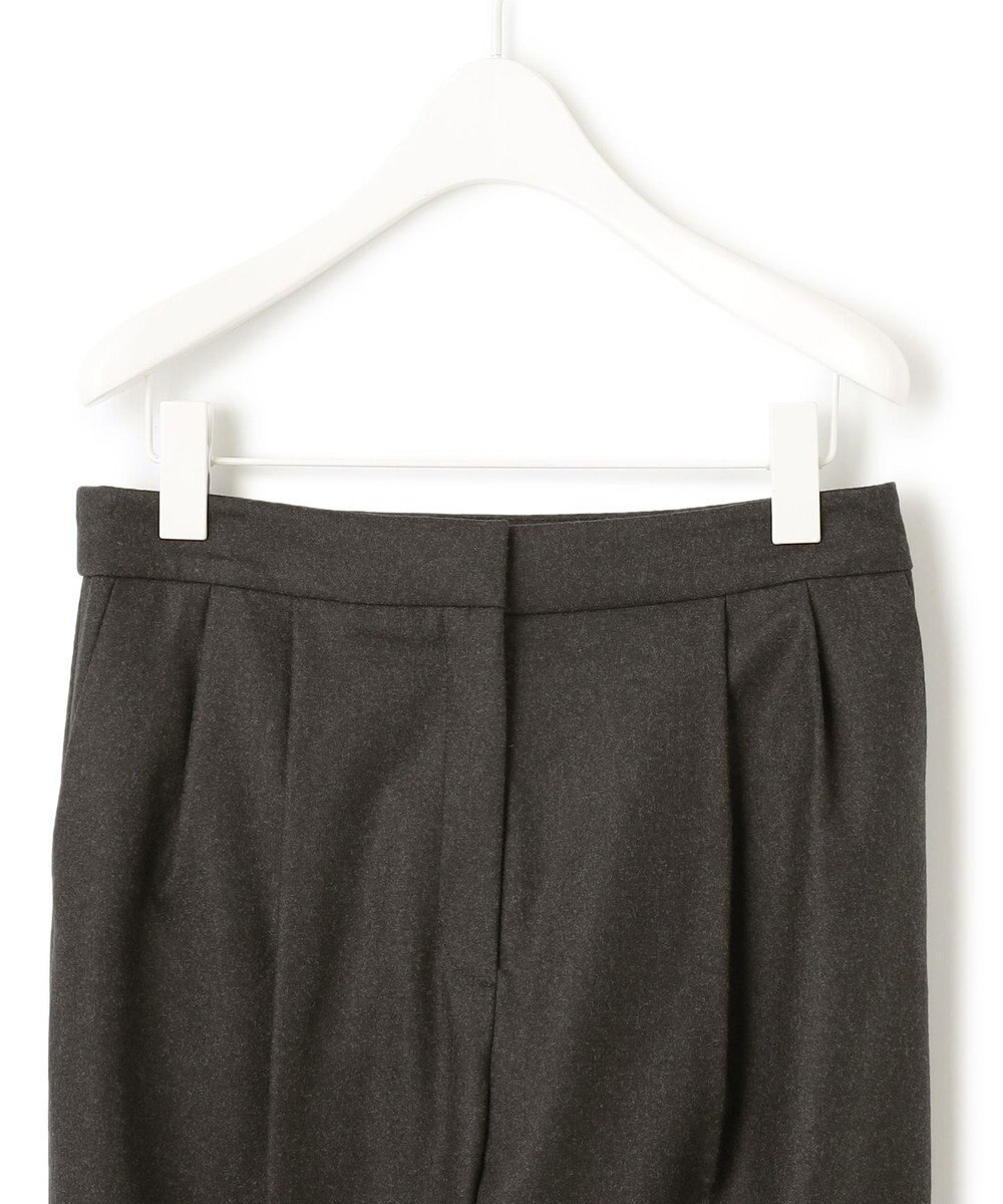 ICB 【洗える・WEB限定カラーあり】 ウールミルドサキソニー テーパードパンツ 