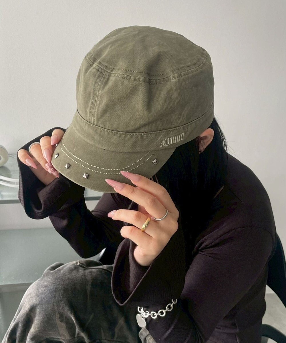 WEGO スタッズワークキャップ 