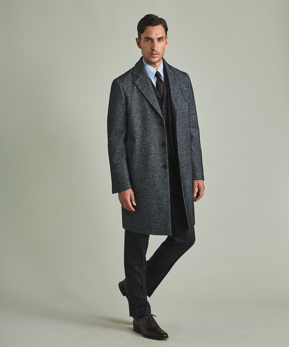 GOTAIRIKU 【AIRY MOVE】Ｔ/Ｗジャージーリラックスチェスター コート 