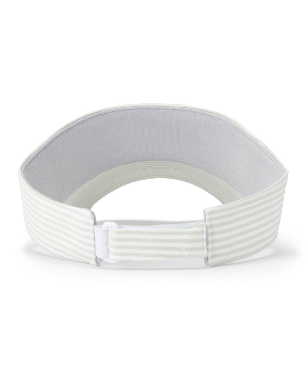 ZERO HALLIBURTON 【雑誌掲載】メランジ ボーダー サンバイザー 82563 