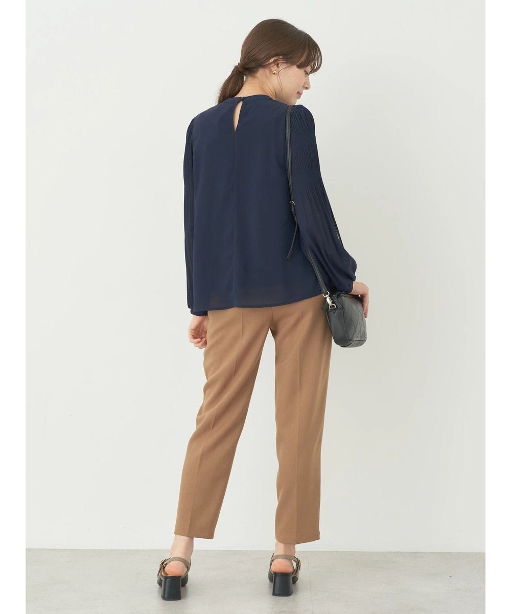 earth music&ecology マジョリカプリーツブラウス 