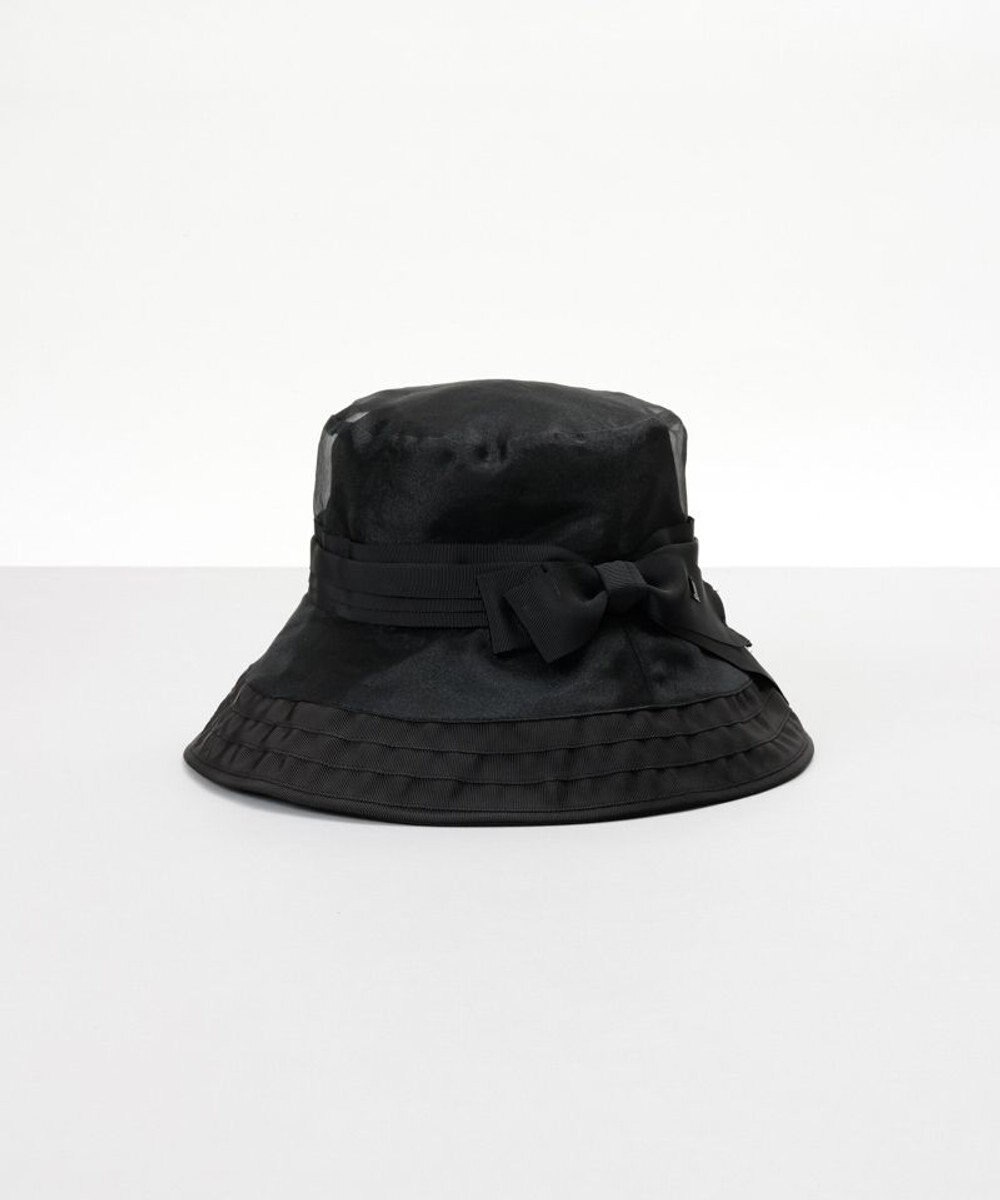 AURORA 【 LANVIN en Bleu （ランバン オン ブルー）】オーガンジーｘグログランクロッシェハット 