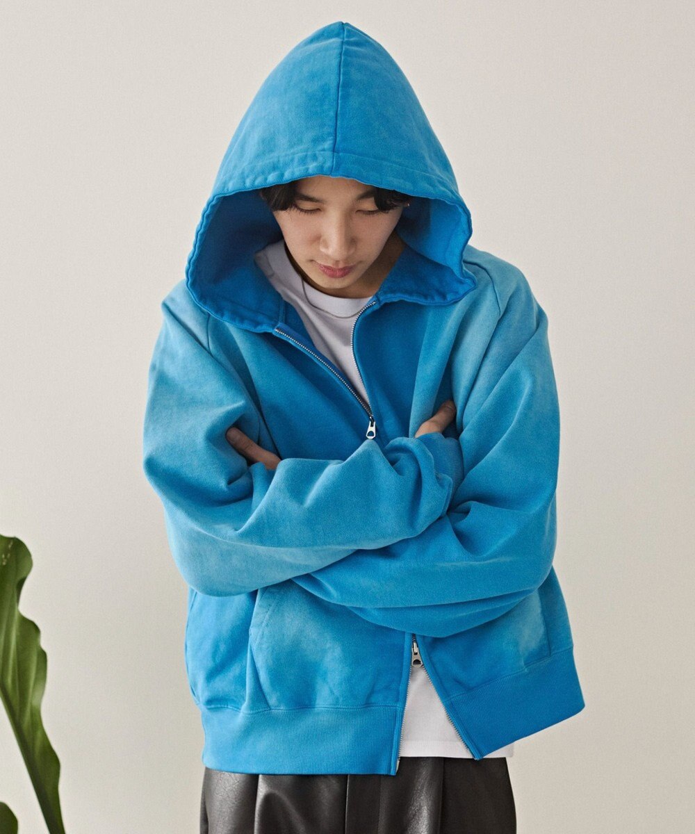 WEGO ショートZIPパーカー 