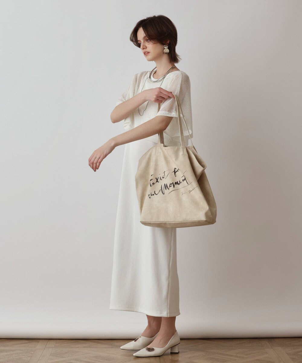 GRACE CONTINENTAL ロゴレザートート 