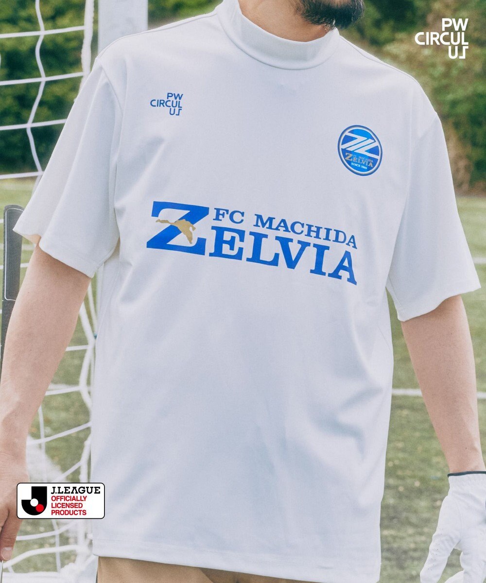 PW CIRCULUS 【UNISEX】J.LEAGUE モックネック J1所属の20クラブコラボ ゴルフ 