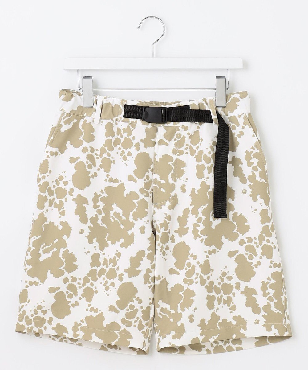 PW CIRCULUS 【MEN】【洗える】アニマルプリント ベルト ショートパンツ 