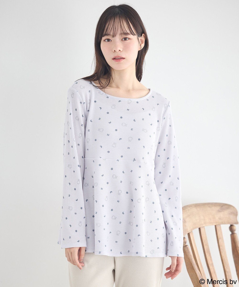 earth music&ecology 【予約】miffy/earth おやすみイラストT 