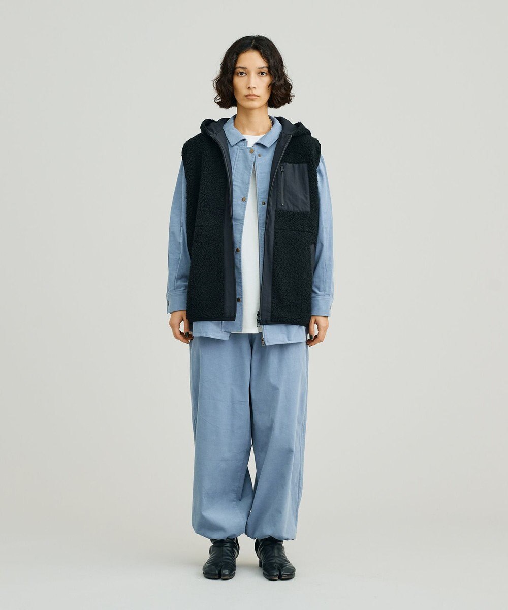 J.PRESS YORK STREET 【UNISEX】リバーシブル ボアベスト 