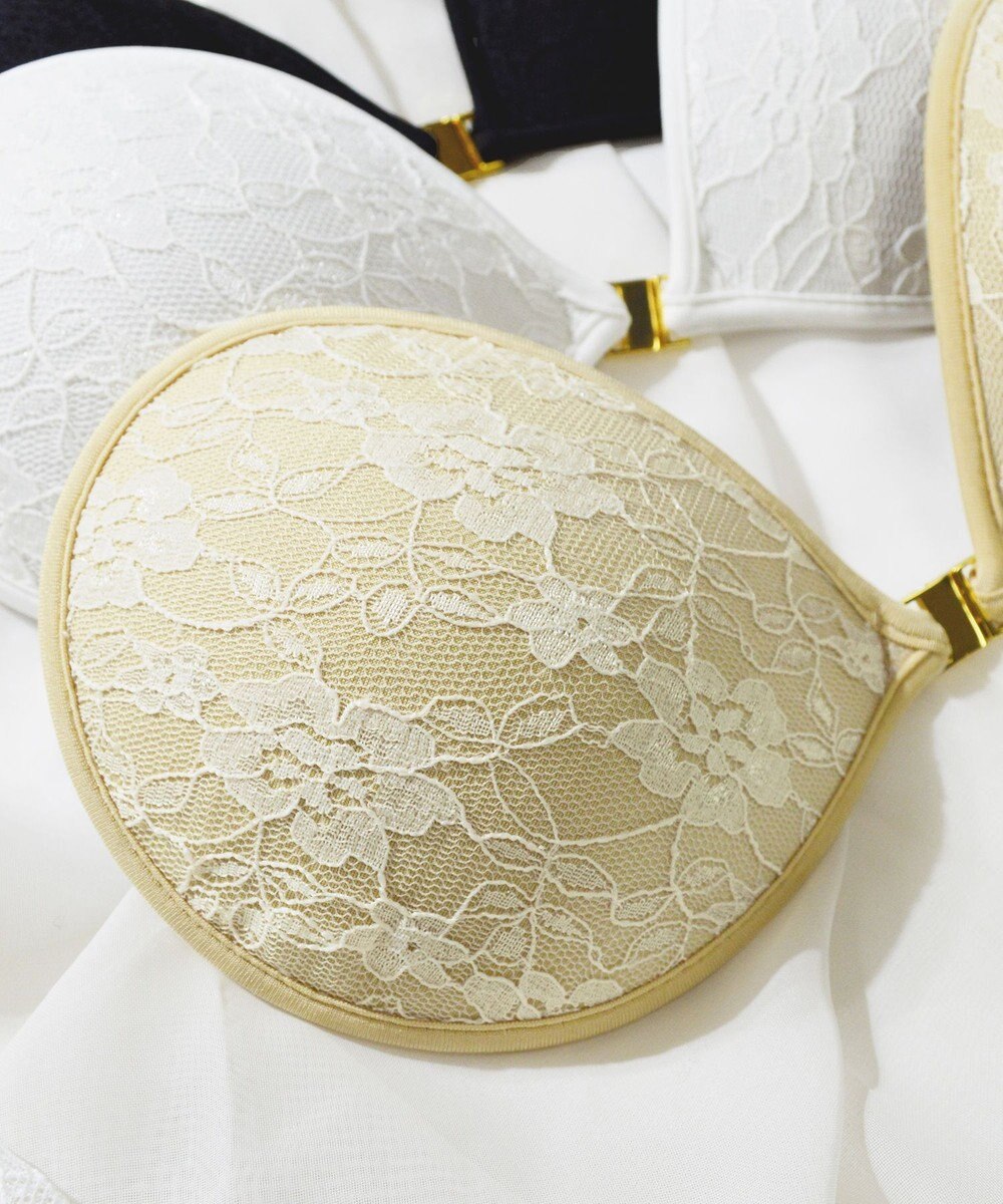 BRADELIS New York 【NuBra / ナチュラルタイプ】ヌーブラ・エアーライト ベル オーラ  蒸れにくい バックレス コレクション デザインヌーブラ 正規品 