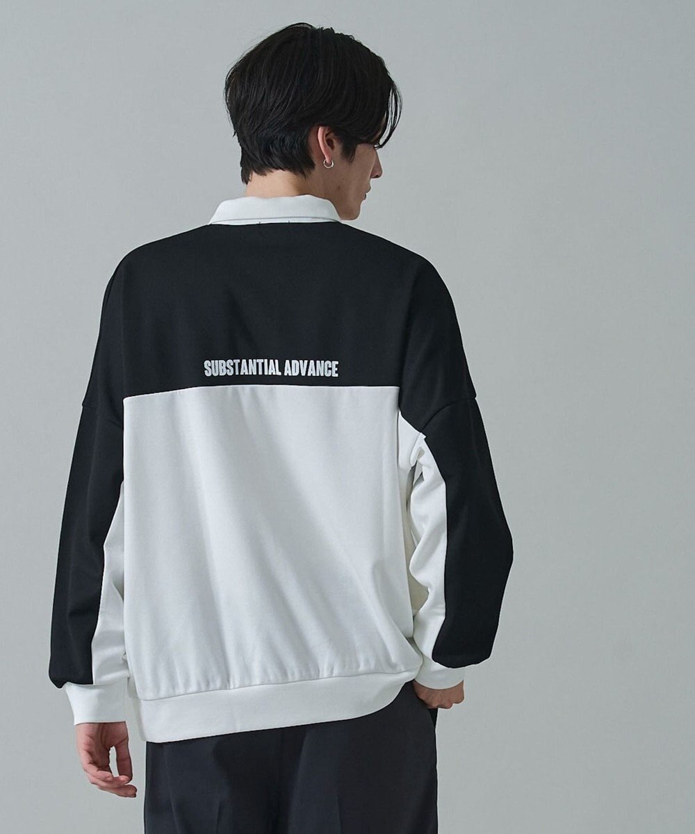 WEGO ドルマンポンチハーフZIPプルオーバー 