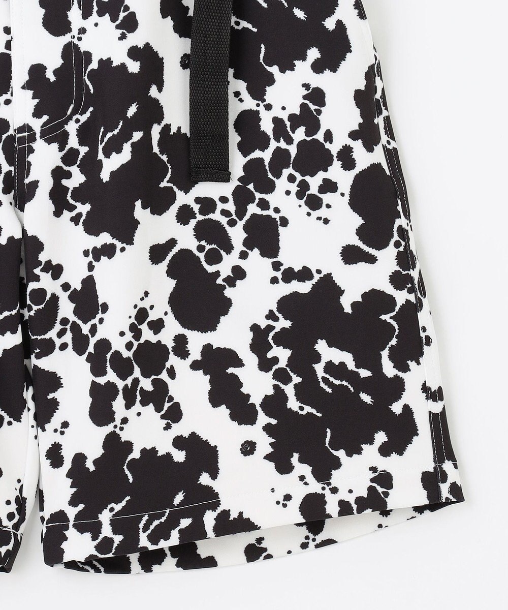 PW CIRCULUS 【MEN】【洗える】アニマルプリント ベルト ショートパンツ 