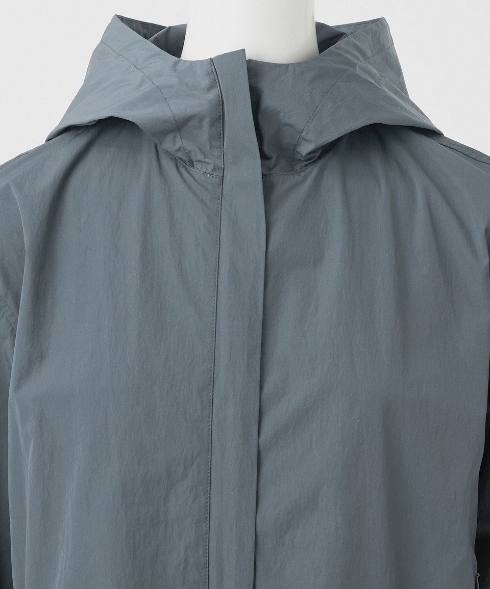 23区 【R(アール)】ナイロンタフタワッシャー  フーデッドジップアップブルゾン 