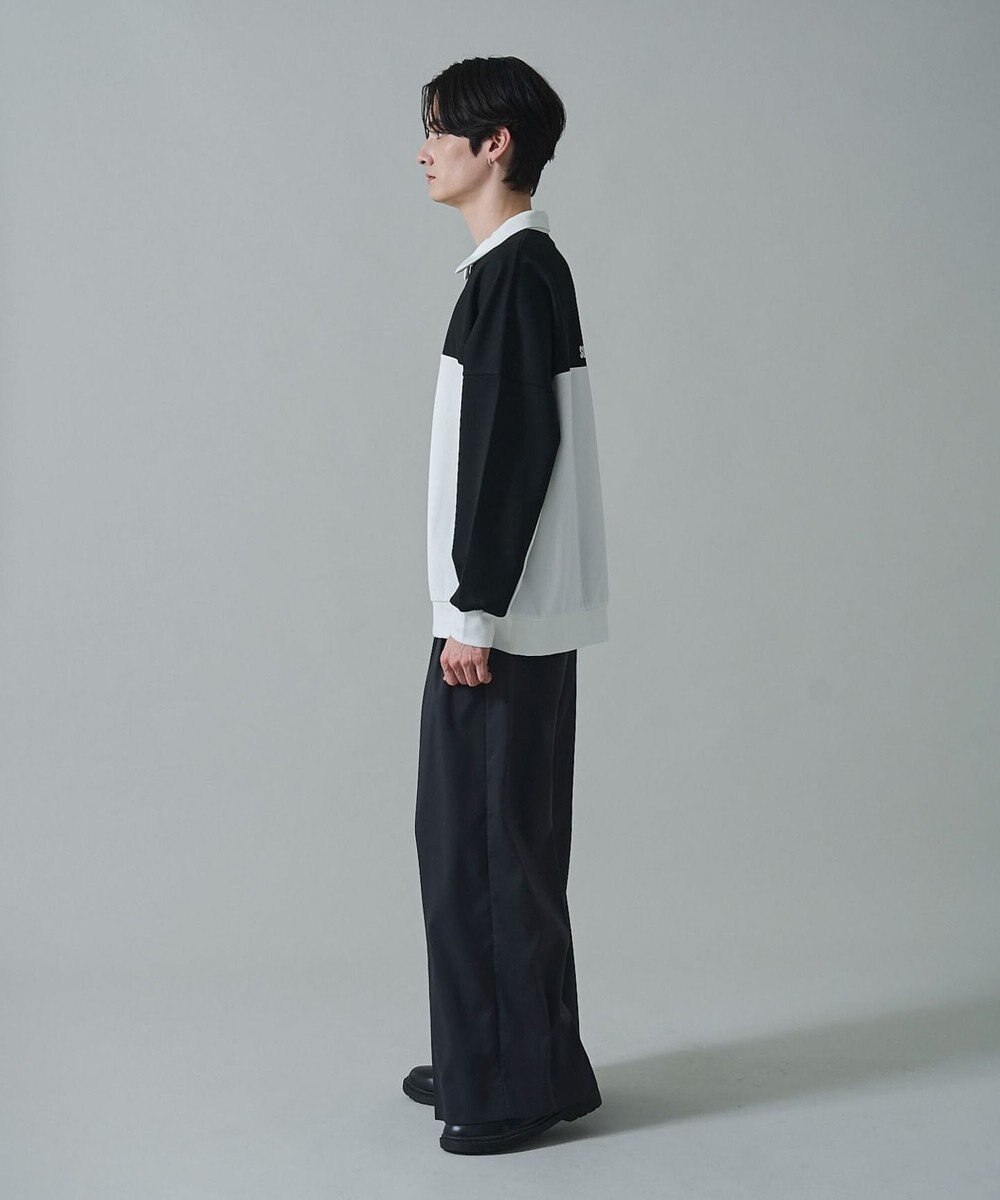 WEGO ドルマンポンチハーフZIPプルオーバー 