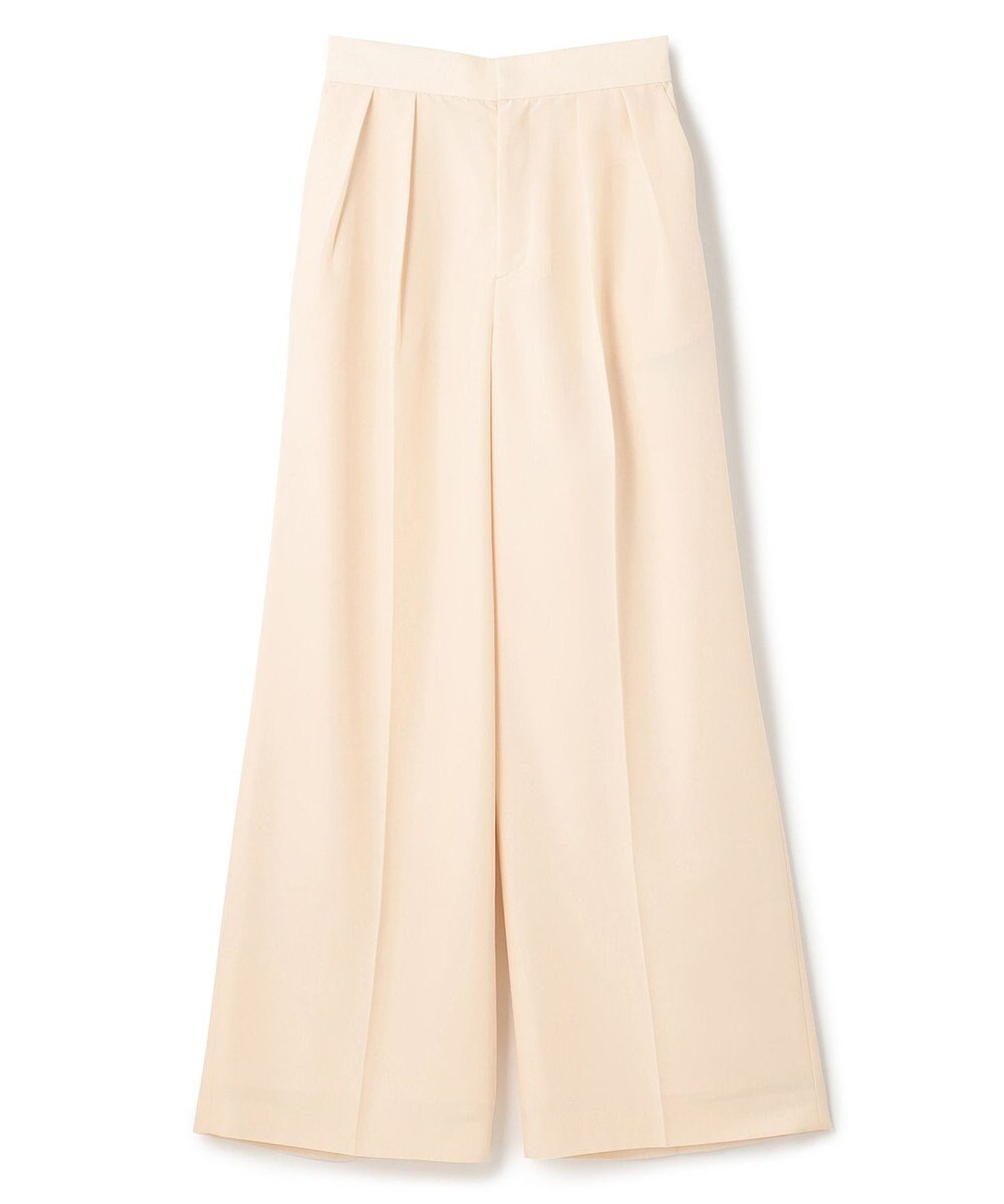 NAVE 【ReNAVE・セットアップ可/撥水加工/防シワ/ウエストゴム】ポリエステルタッサー パンツ 