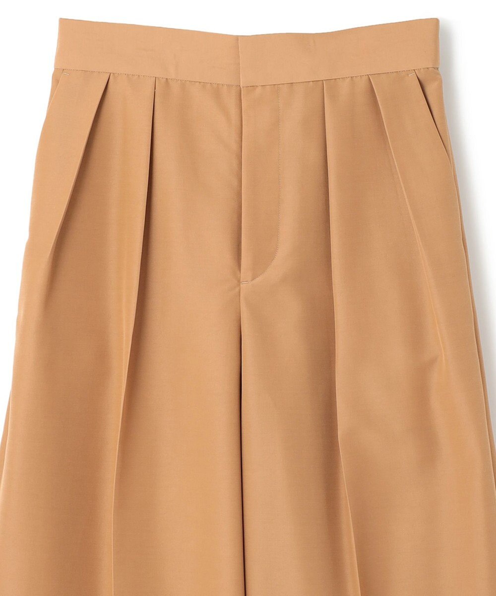 NAVE 【ReNAVE・セットアップ可/撥水加工/防シワ/ウエストゴム】ポリエステルタッサー パンツ 