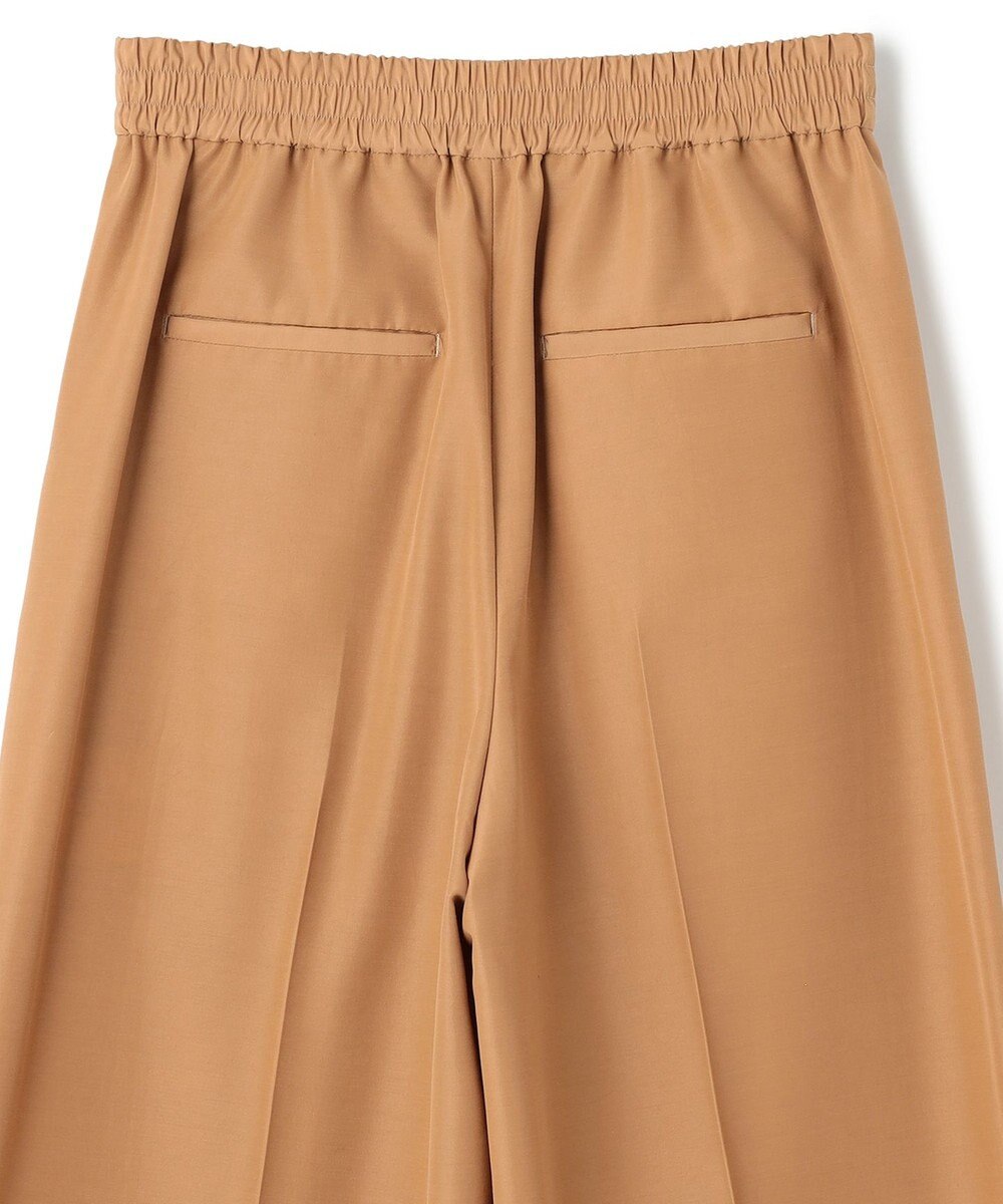 NAVE 【ReNAVE・セットアップ可/撥水加工/防シワ/ウエストゴム】ポリエステルタッサー パンツ 