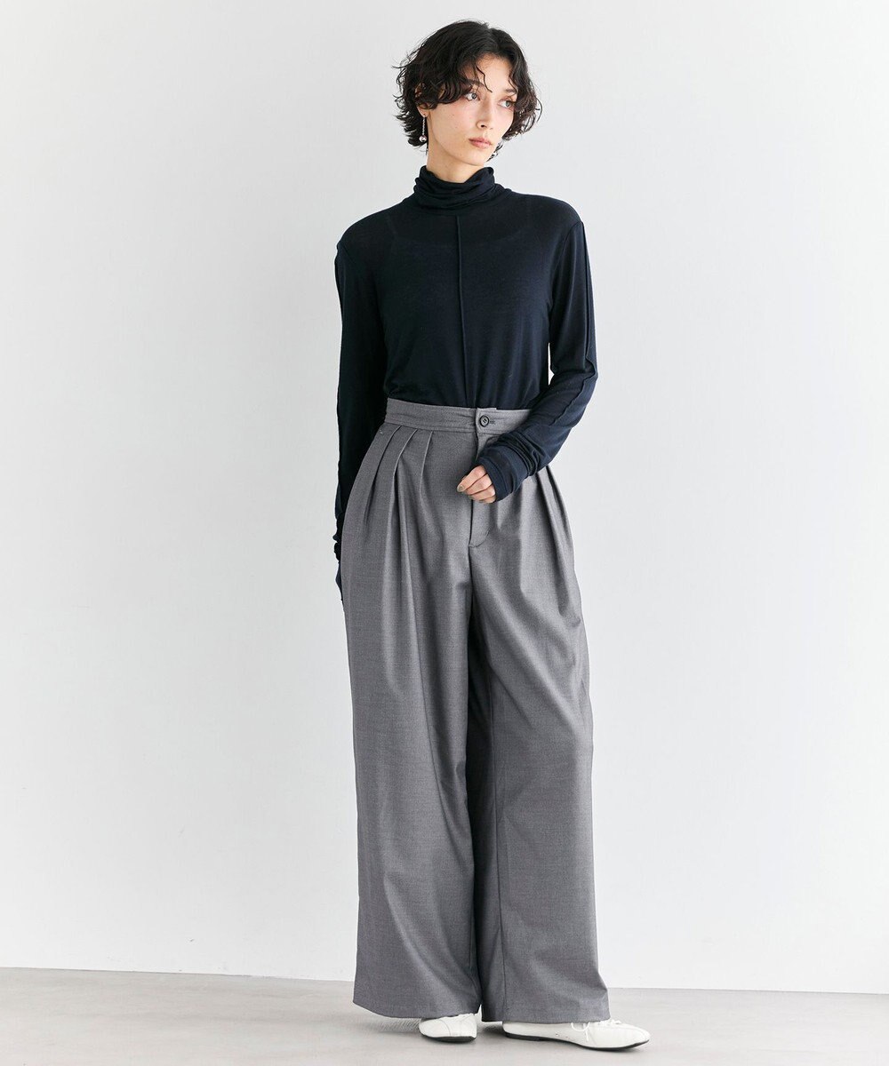 #Newans 【ストレッチ】【カシミヤ混】カシミヤシルクジャージー 