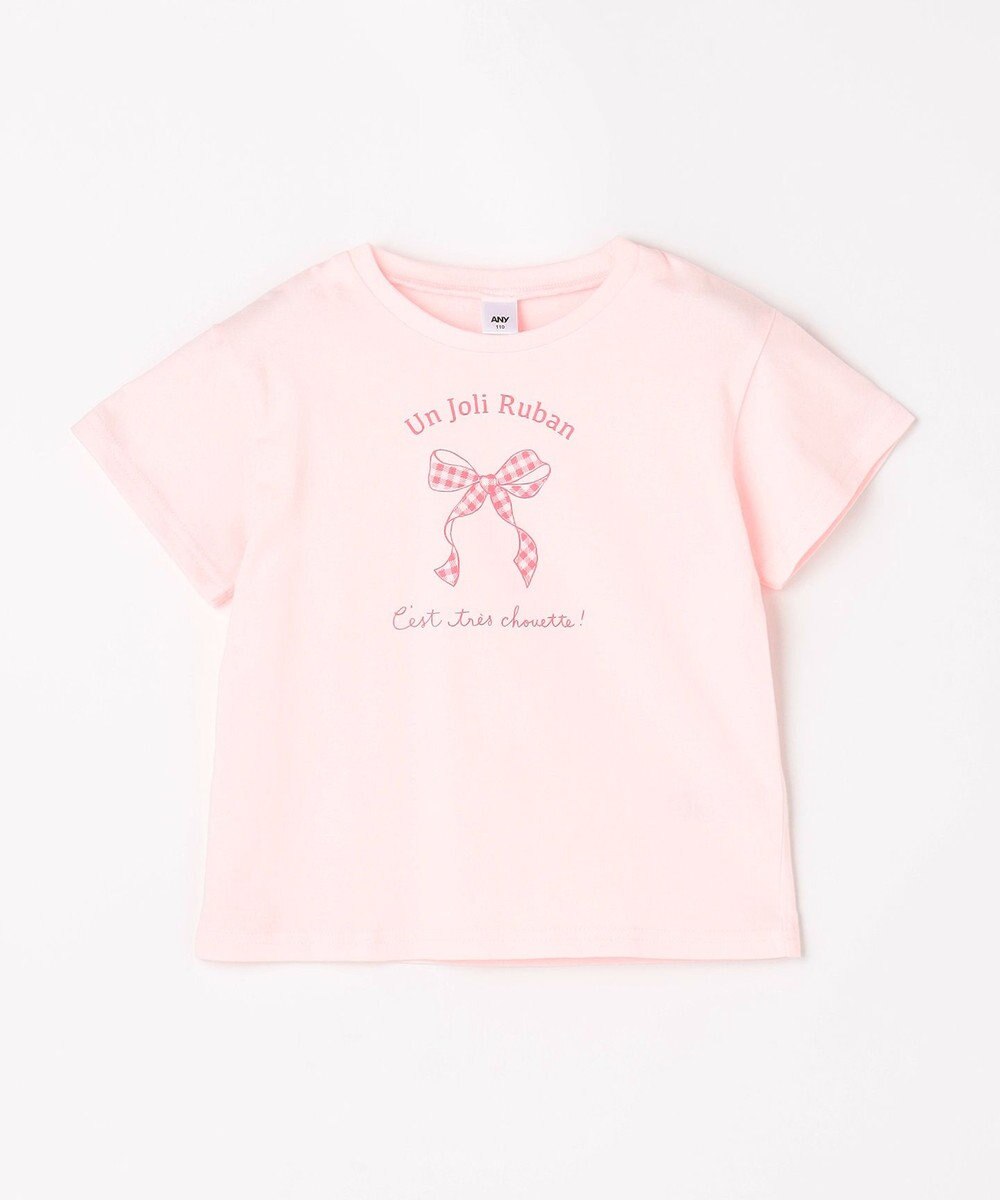 ANY KIDS 【一部店舗/WEB限定】【綿100%】プリント 半袖Tシャツ 