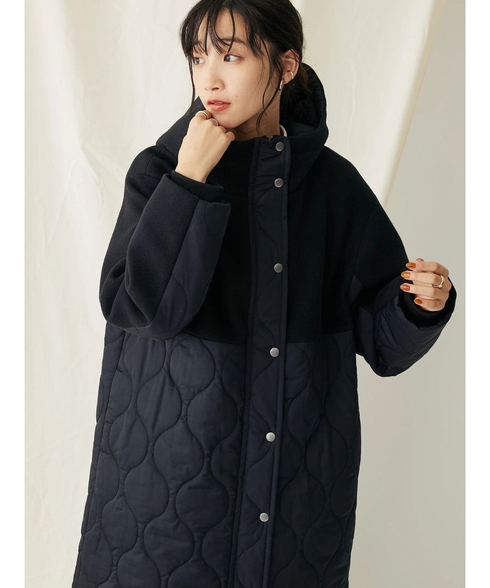 CRAFT STANDARD BOUTIQUE キルティング切替フードコート 