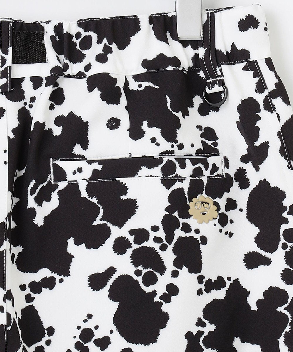 PW CIRCULUS 【MEN】【洗える】アニマルプリント ベルト ショートパンツ 