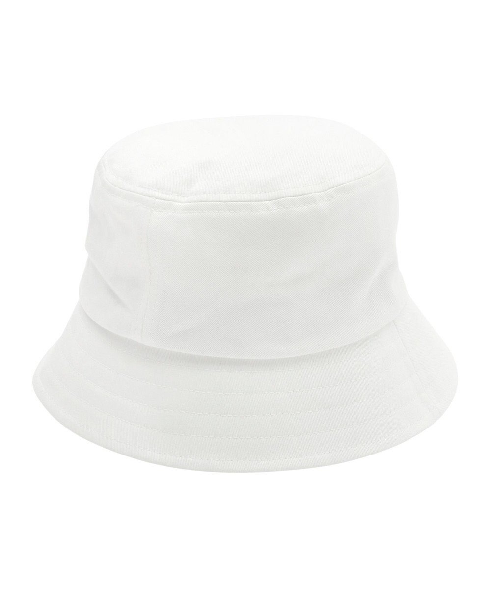 MOONBAT 【洗える】FURLA(フルラ) フロントロゴ刺繍バケットハット 