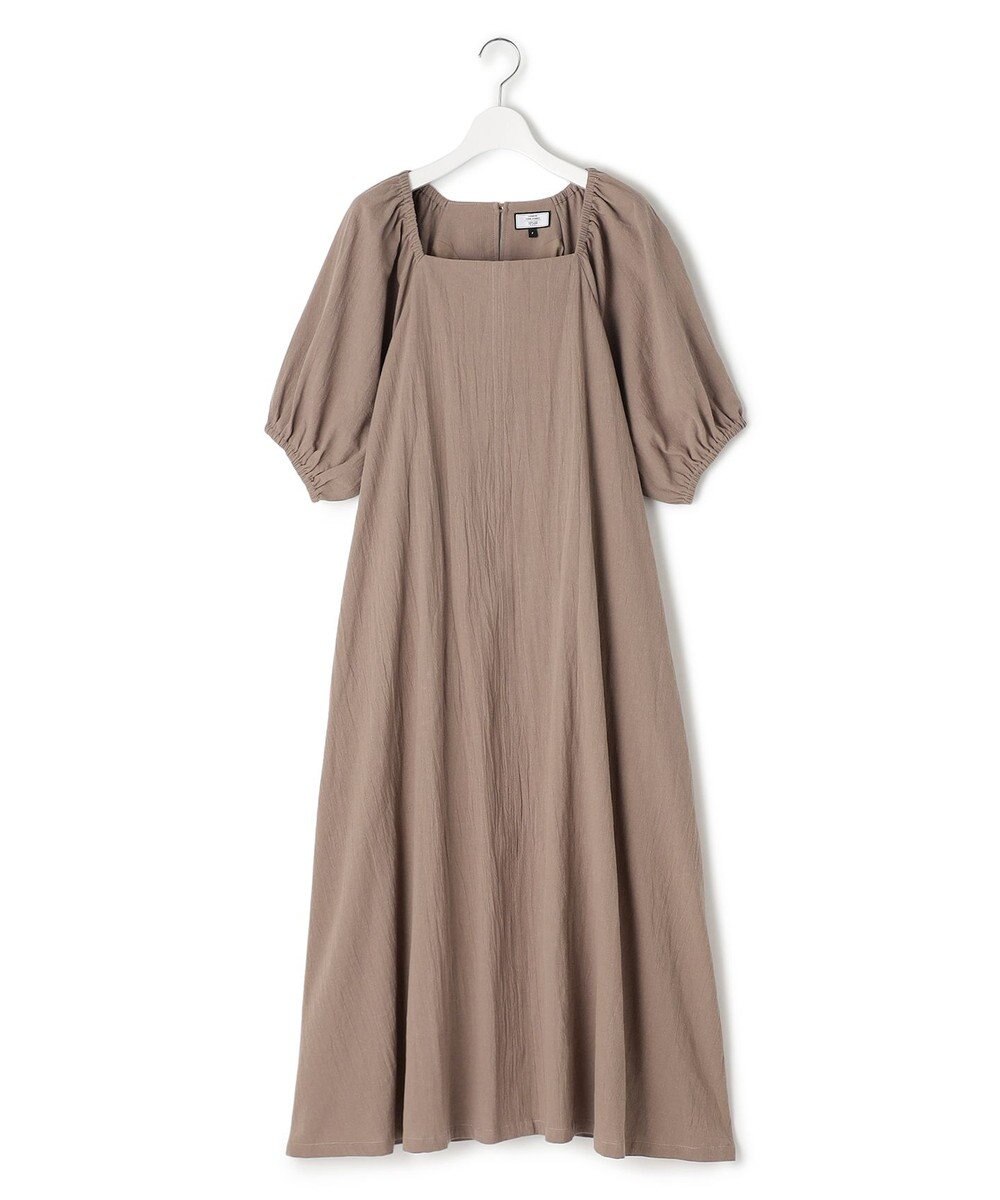 J.PRESS YORK STREET 【WOMEN】コットンワッシャーリラックス ワンピース 