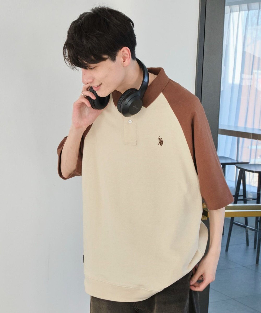 WEGO 【ユニセックス着用ITEM/MLサイズ展開】別注USPOLO　ヘビーウェイトポロT 