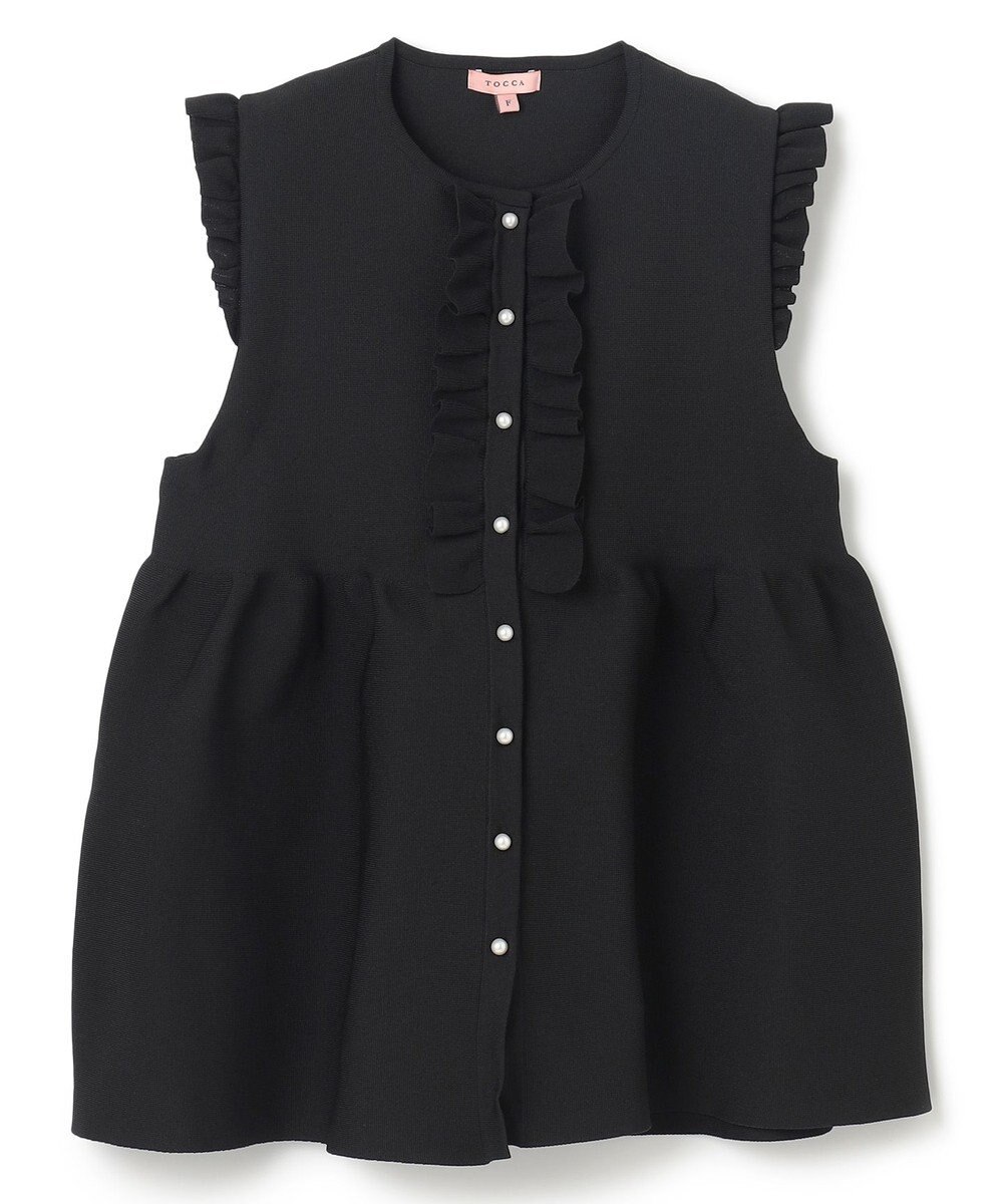 TOCCA 【洗える】DOLLY GILET ニットジレ 