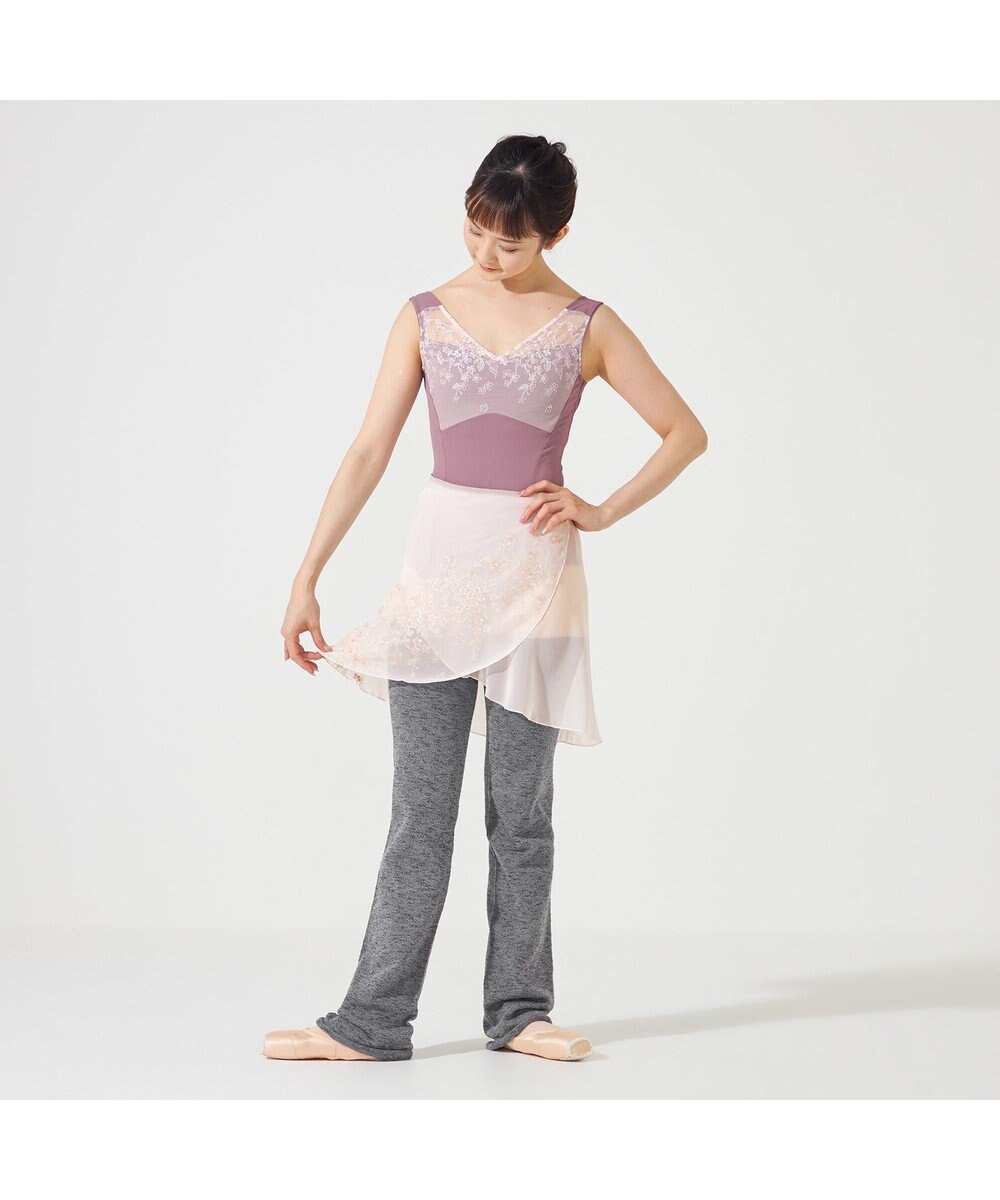 Chacott ◎【Nela ライン】ノースリーブレオタード 