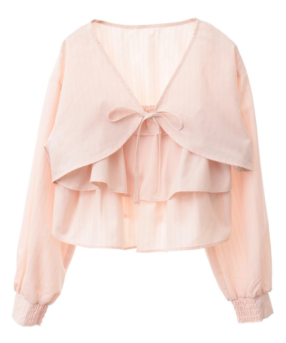 earth music&ecology ティアードアンサンブルブラウス 