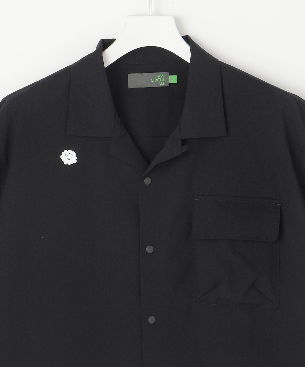 PW CIRCULUS 【高通気 / 軽撥水 / 軽量のDotAir 使用】【MEN】開襟シャツ 