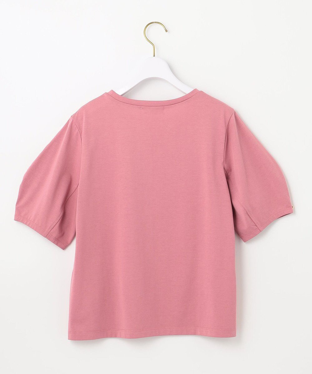 ANY SIS プレーティングジャージーアーモンドスリーブ カットソー 