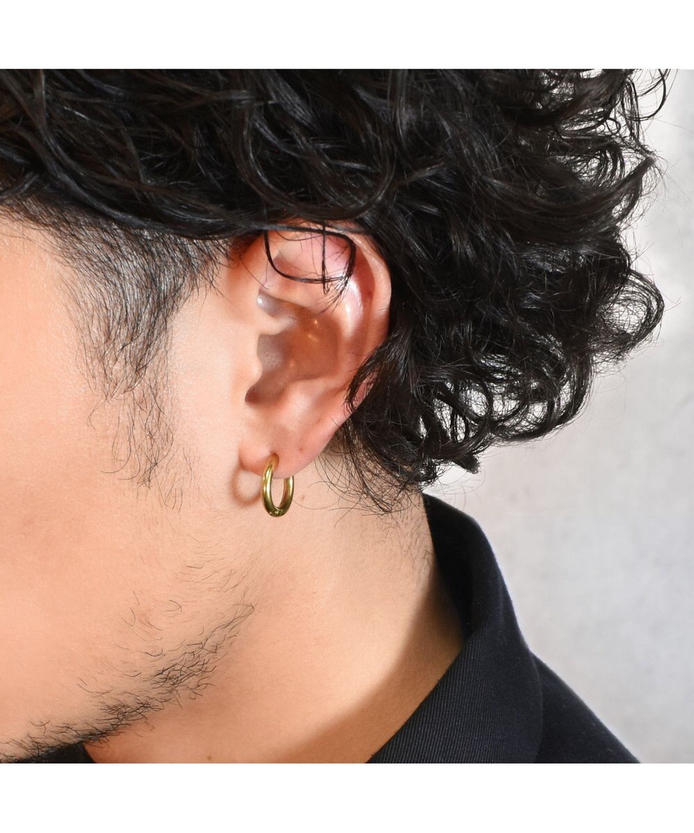 blancotokyo 【金属アレルギー対応】シンプルフープピアス CALM 