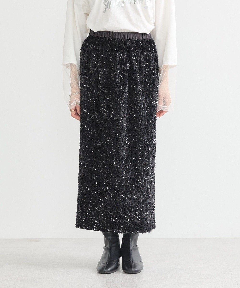 earth music&ecology マルチウェイスパンコールスカート 