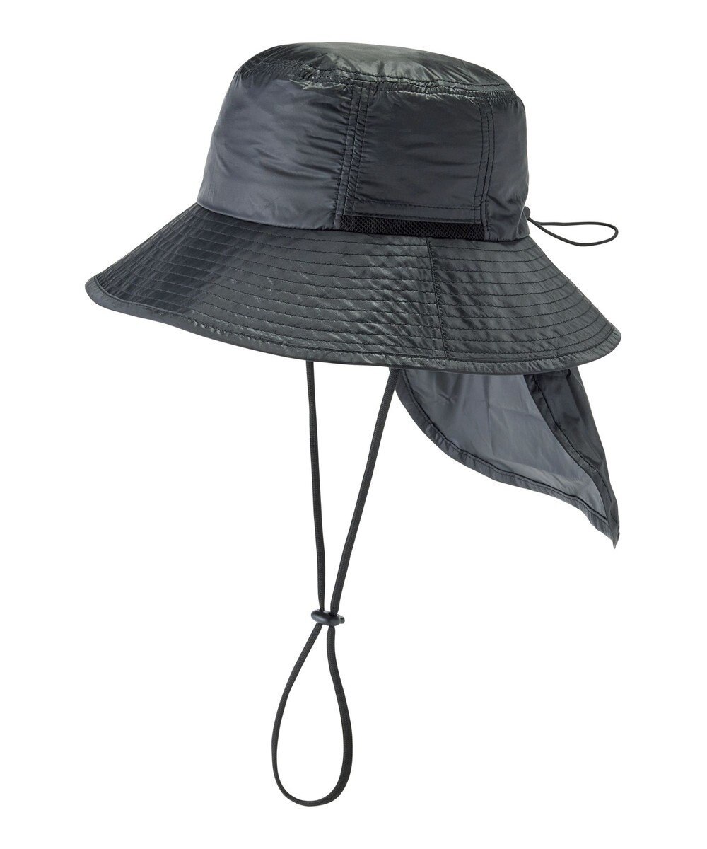 MOONBAT 【遮光ハット】マジカルテックプロテクション アドベンチャーハット 帽子 UV100％ 遮光100％ 軽量 撥水 