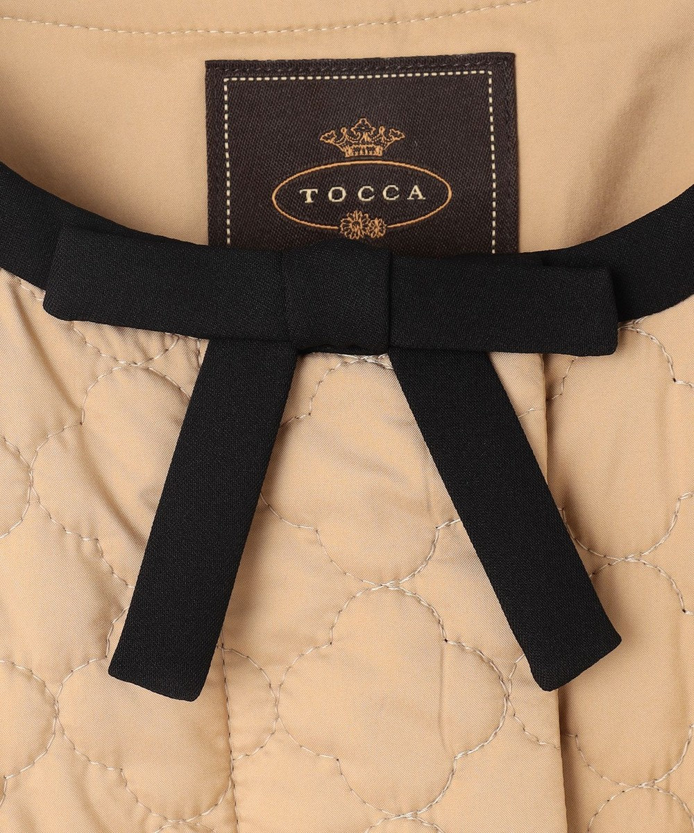 TOCCA 【消臭・洗える】CLOVER CARPET キルト中綿ロングコート 