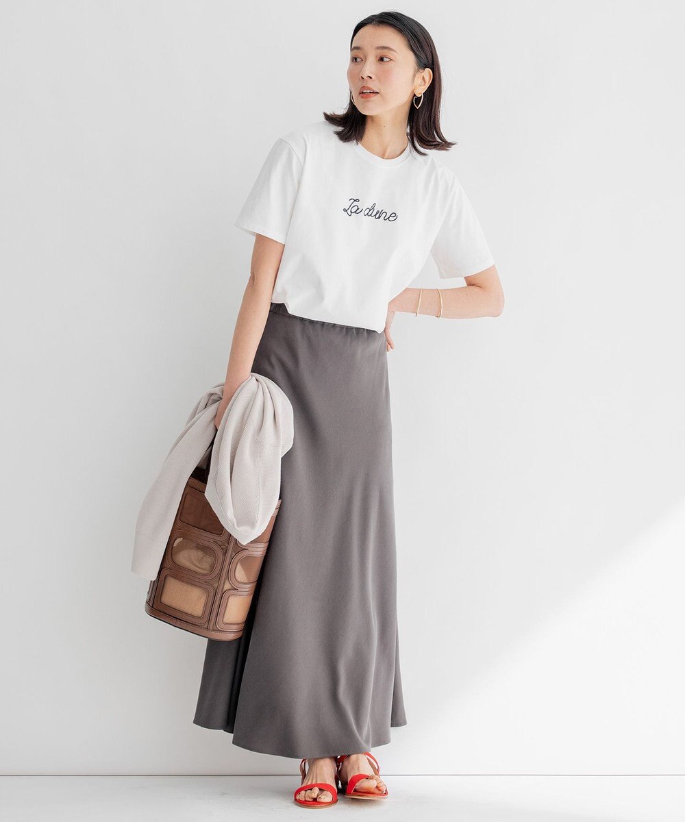 23区 L 【洗える】La dune ロゴTシャツ 