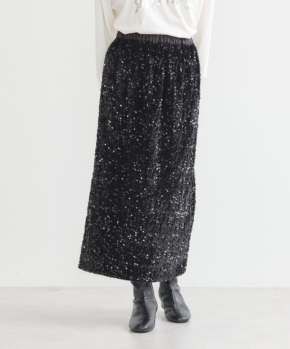 earth music&ecology マルチウェイスパンコールスカート 