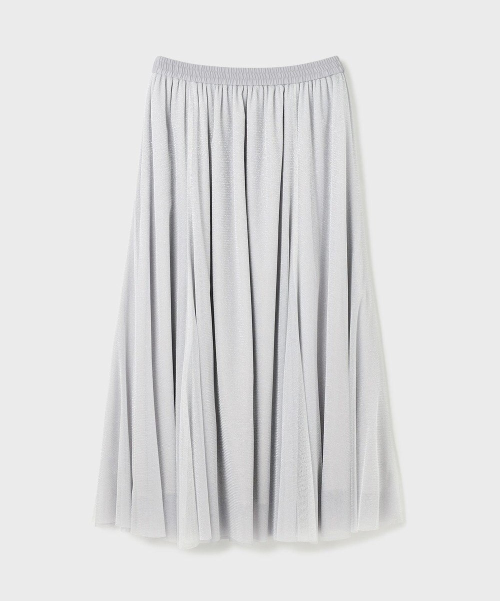 GRACE CONTINENTAL ラメチュールスカート 