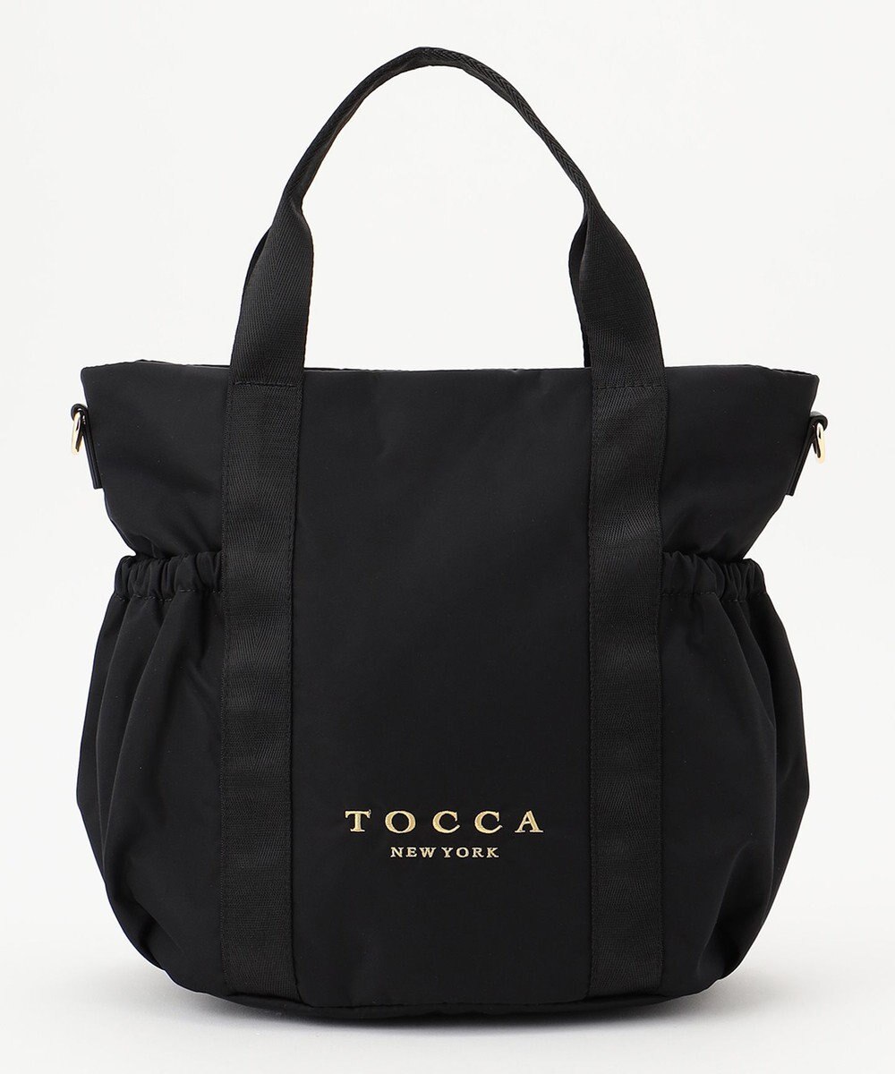 TOCCA 【WEB＆一部店舗限定・撥水・環境にやさしい素材】SANA SIDEPOCKET TOTE トートバッグ 