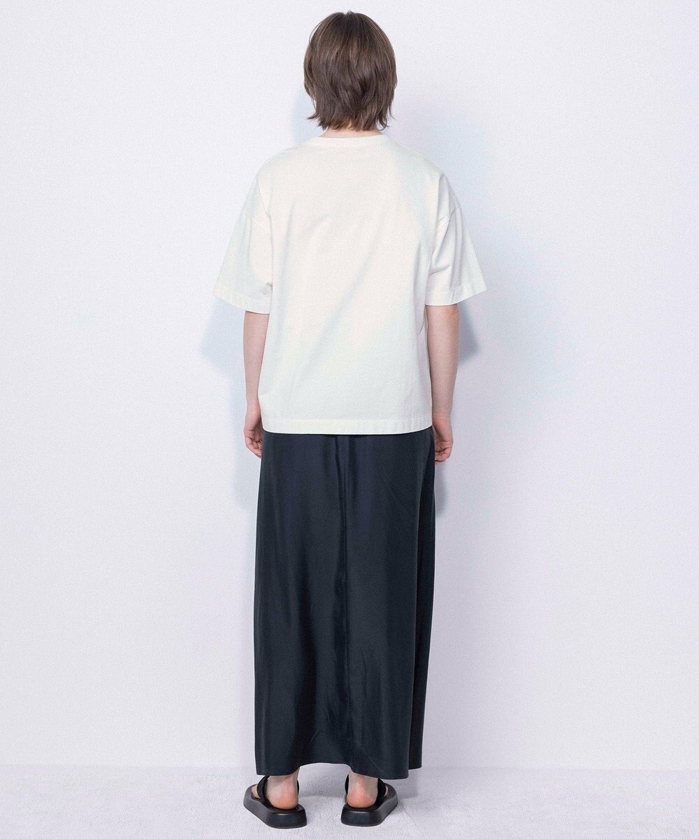 NAVE 【ReNAVE・セットアップ可/洗える/UVケア/接触冷感】フィブリルシャンブレー Tブラウス 