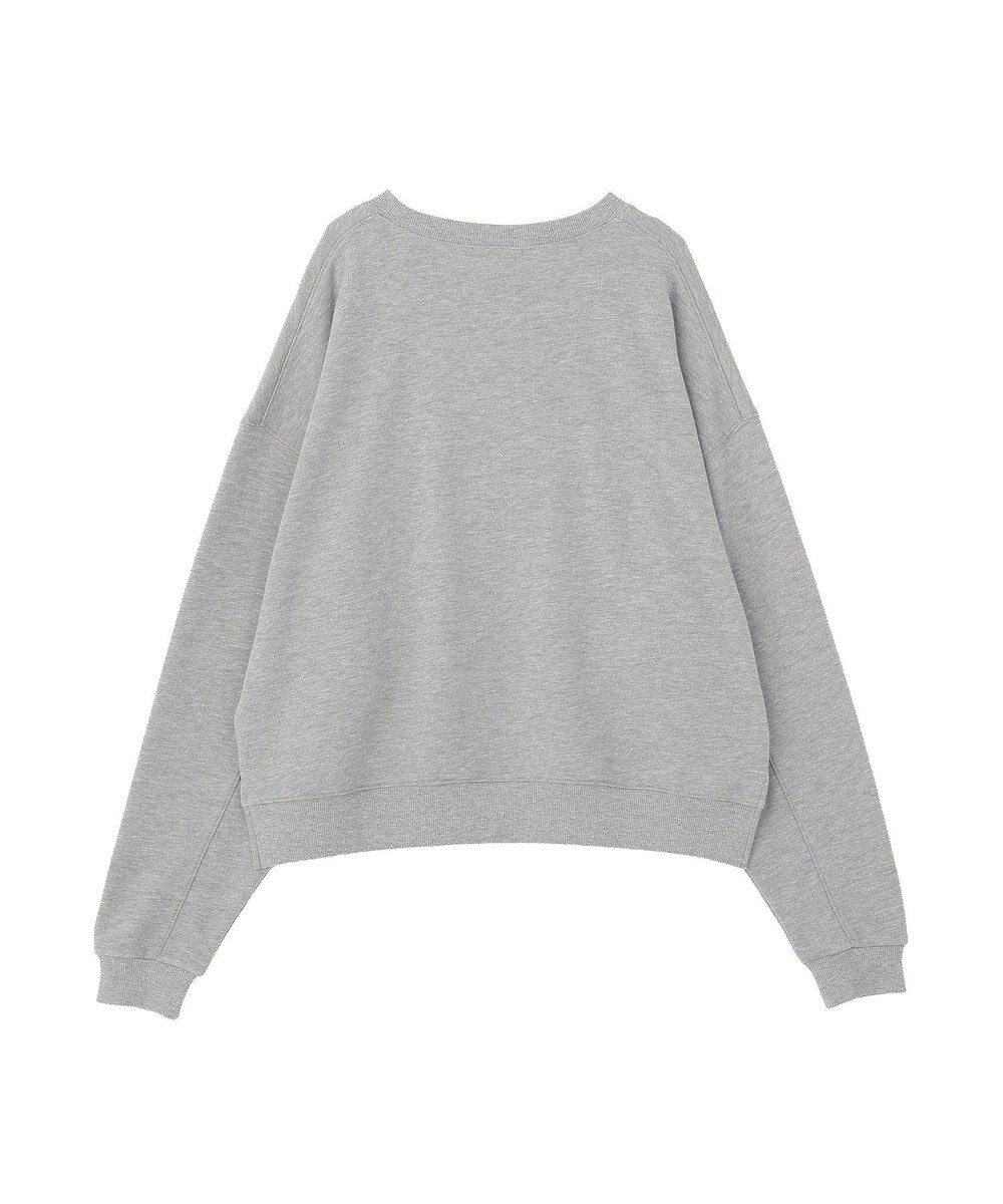 Green Parks オーバーサイズロゴ裏毛プルオーバー 