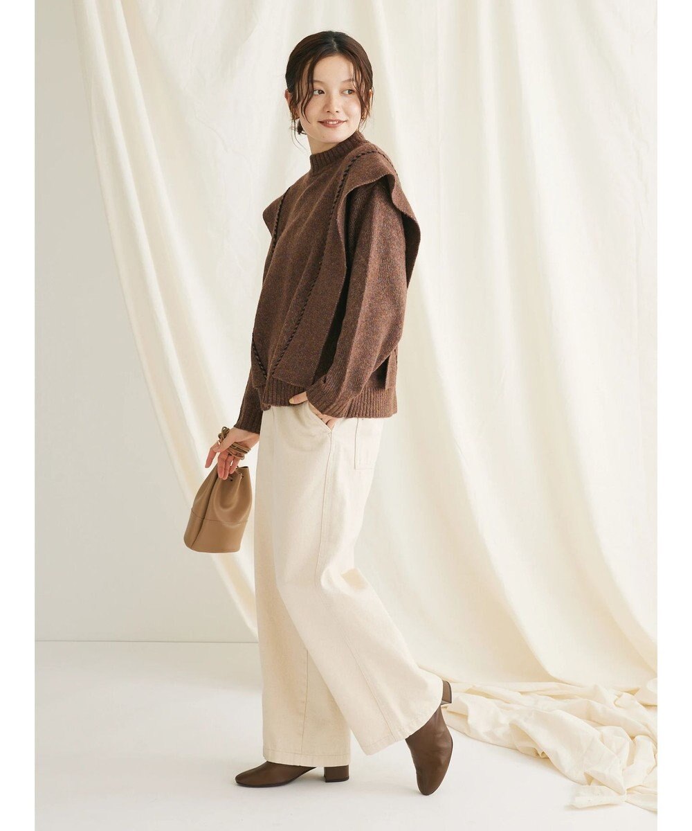 CRAFT STANDARD BOUTIQUE ハンドステッチニットプルオーバー 