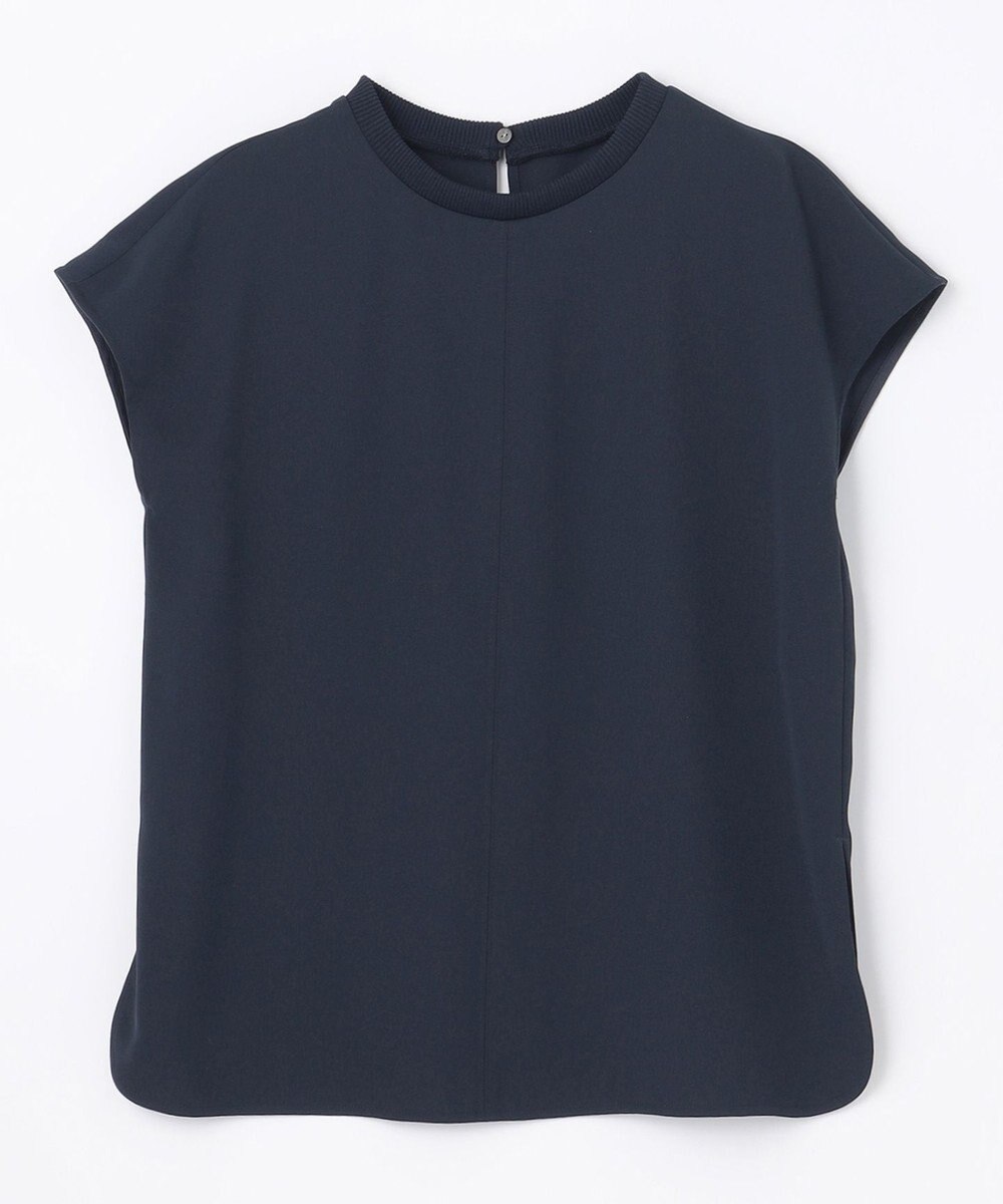 uncrave 【uncrave WHITE】ドレーピーツイル ノースリーブブラウス 