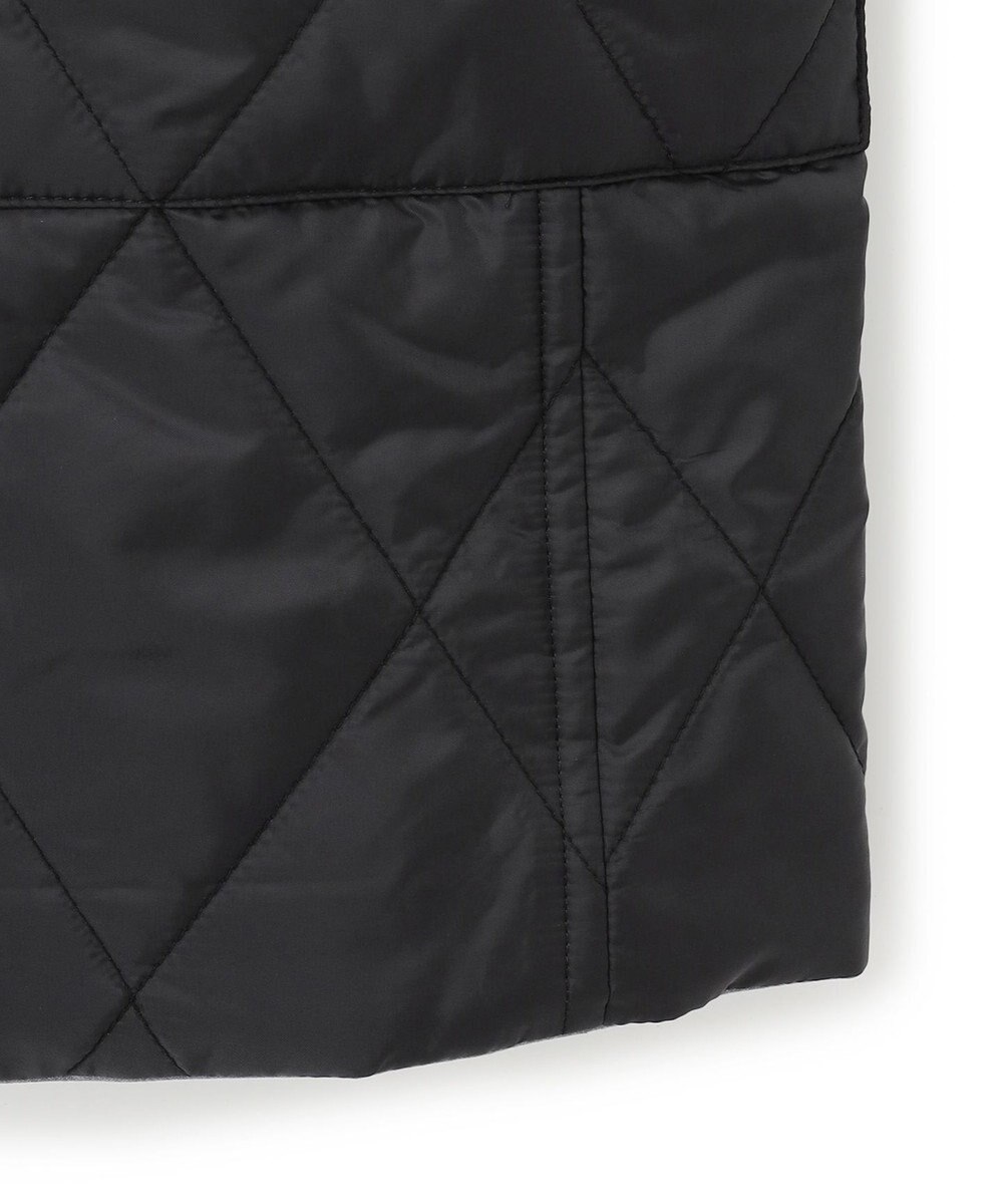 ICB 【洗える・リバーシブル着用可】T/Wツイルキルト リバーシブル パディング ジレ 