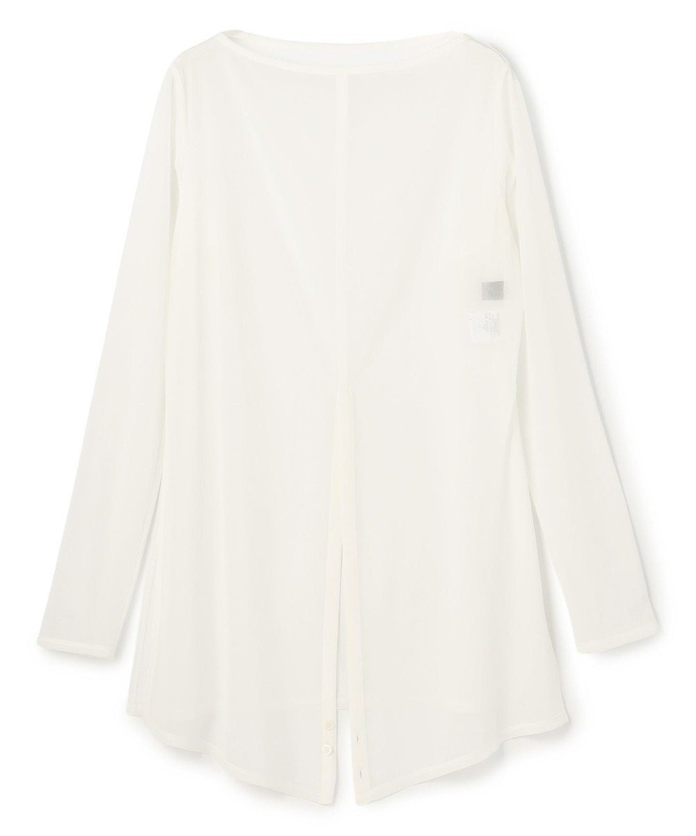 uncrave トリコットシフォン カシュクールトップス 